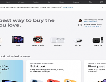 فروشگاه اینترنتی اپل با طراحی و بخش‌های جدید به‌روز شد