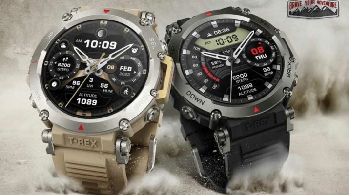 ساعت هوشمند امیزفیت T-Rex Ultra با بدنه فوق‌مقاوم معرفی شد