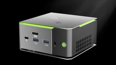 مینی پی سی GMK با پردازنده قدرتمند AI 9 max