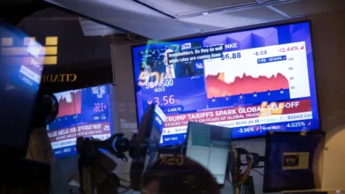 کاهش ۱۰ تریلیون دلاری بورس آمریکا از آغاز ریاست‌جمهوری ترامپ